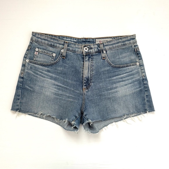 AG Adriano Goldschmied The Hailey Cut Off Shorts Size 29 - Picture 5 of 11